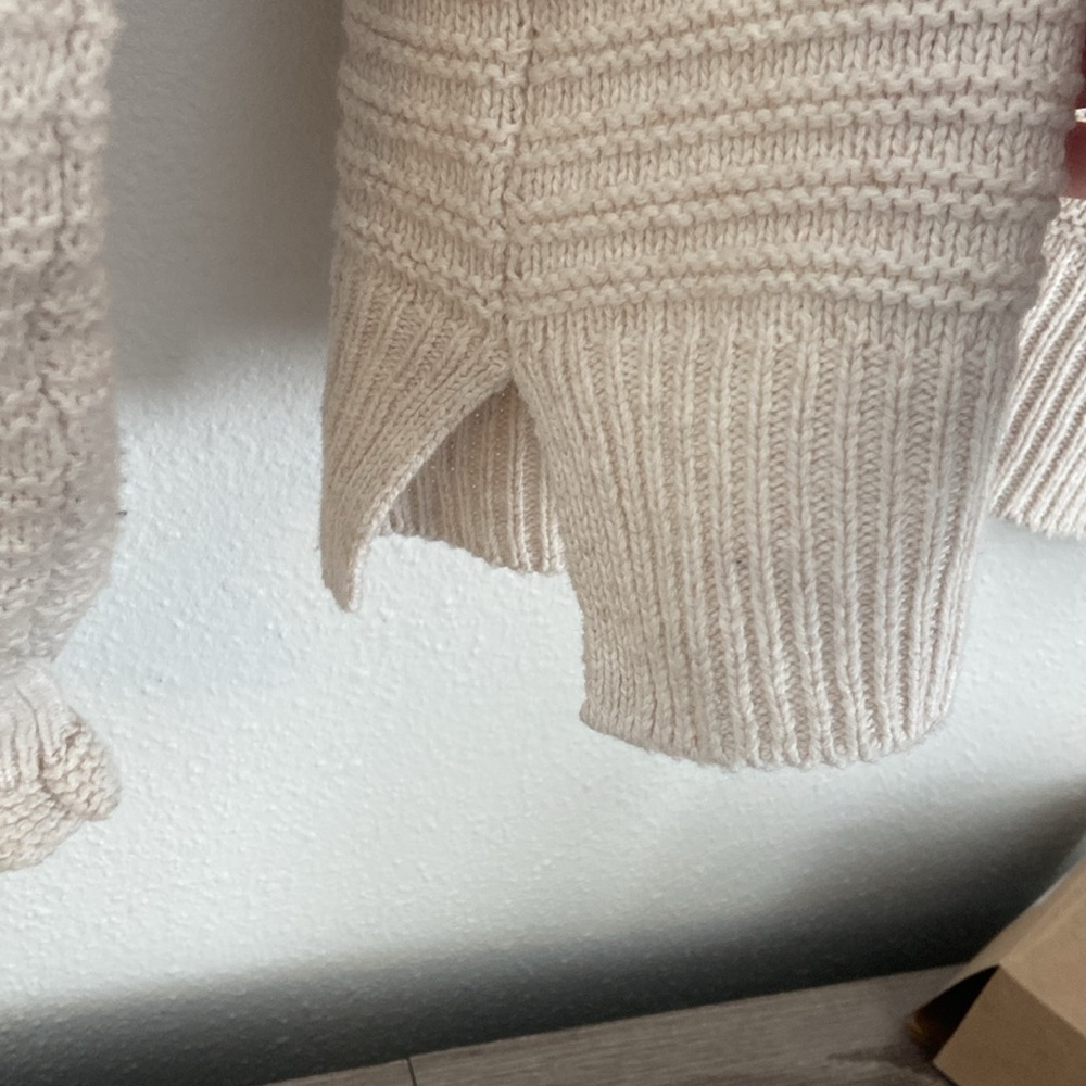 Madewell Ruffle Neck Sweater (Small) - Picture 3 of 6